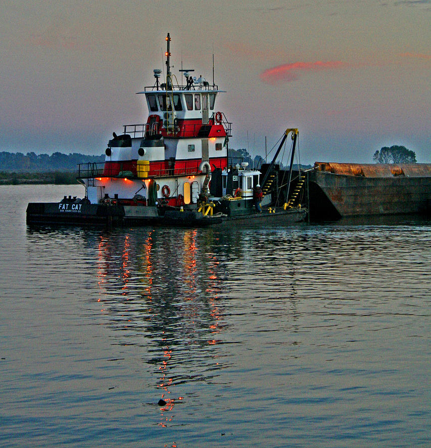 Delta Work Horse at Sundown Photograph by Joseph Coulombe