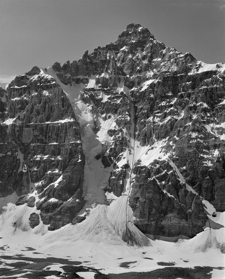 1M3422-BW-Deltaform Mountain Photograph by Ed  Cooper Photography
