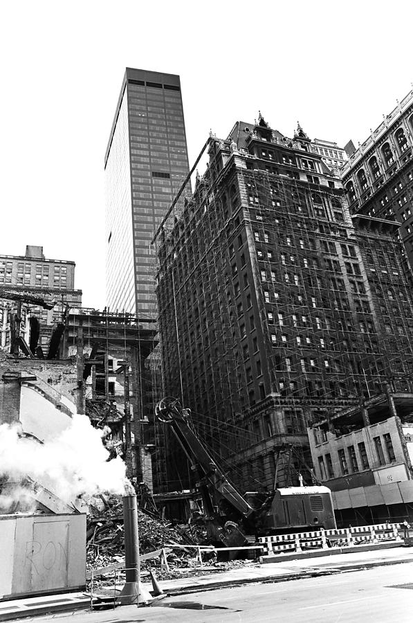 Demolition For WTC Photograph by William Haggart