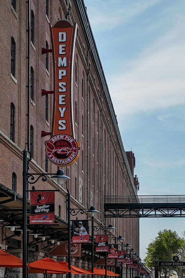 Baltimore Orioles Photograph - Dempseys Brew Pub by Susan Candelario