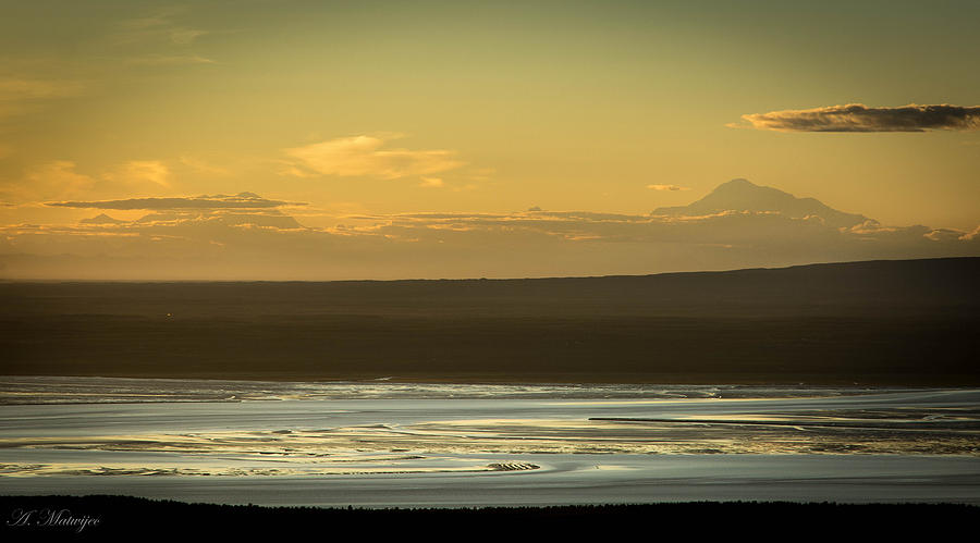 Denali Mountain Range Photograph by Andrew Matwijec