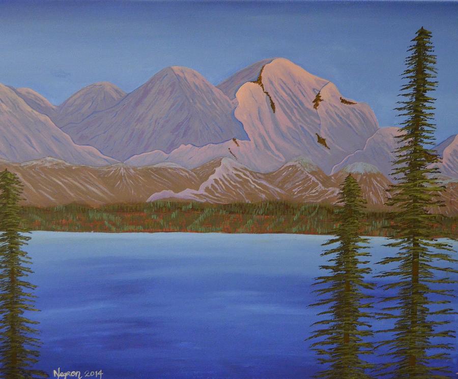 Denali National Park Painting by Yolanda Negron - Fine Art America