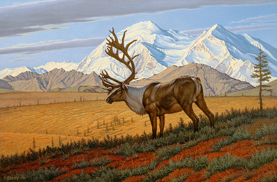 Denali Painting by Paul Krapf | Fine Art America