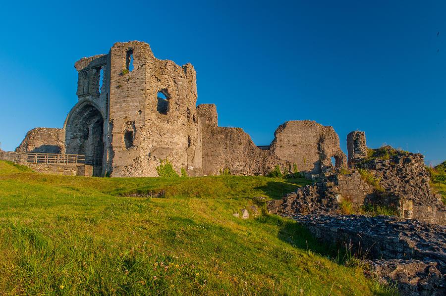 Castle Photograph - Denbigh Castle by David Ross