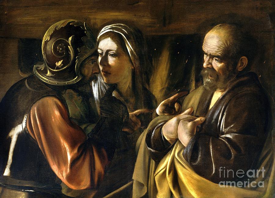 Reproduction Painting - Denial of St Peter by Reproduction