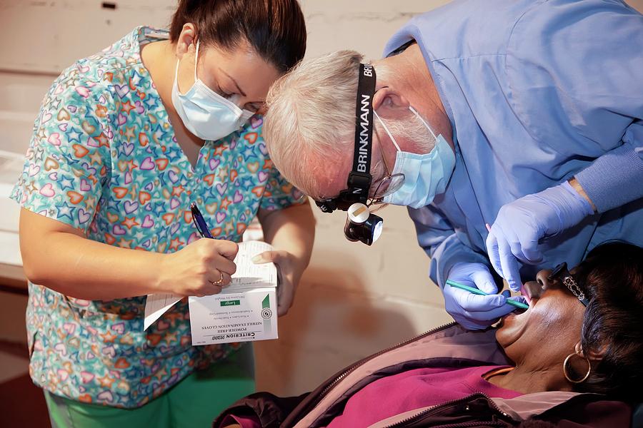 Dental Examination Photograph by Science Photo Library Dental Examination Photograph by Science Photo Library