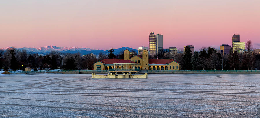 Denver City Park in the Winter Photograph by Ronda Kimbrow