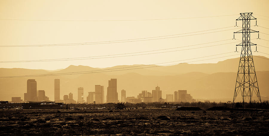 Denver in the Distance Photograph by Marilyn Hunt