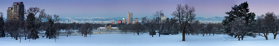 Denver Skyline from City Park Photograph by Kristal Kraft