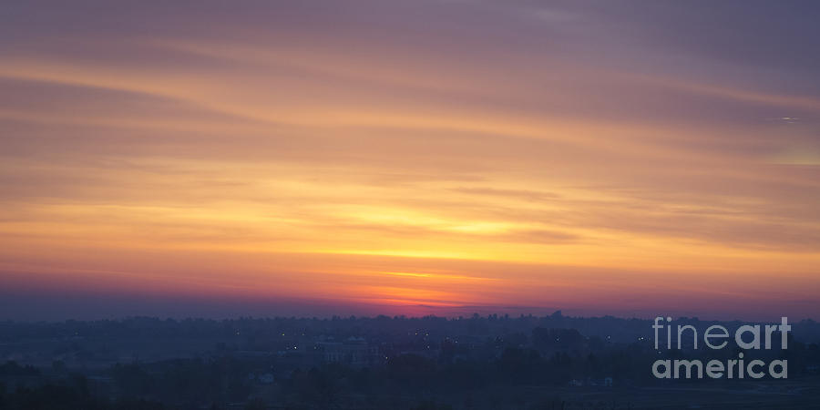 Denver Sunrise 2a Photograph by Jon Munson II