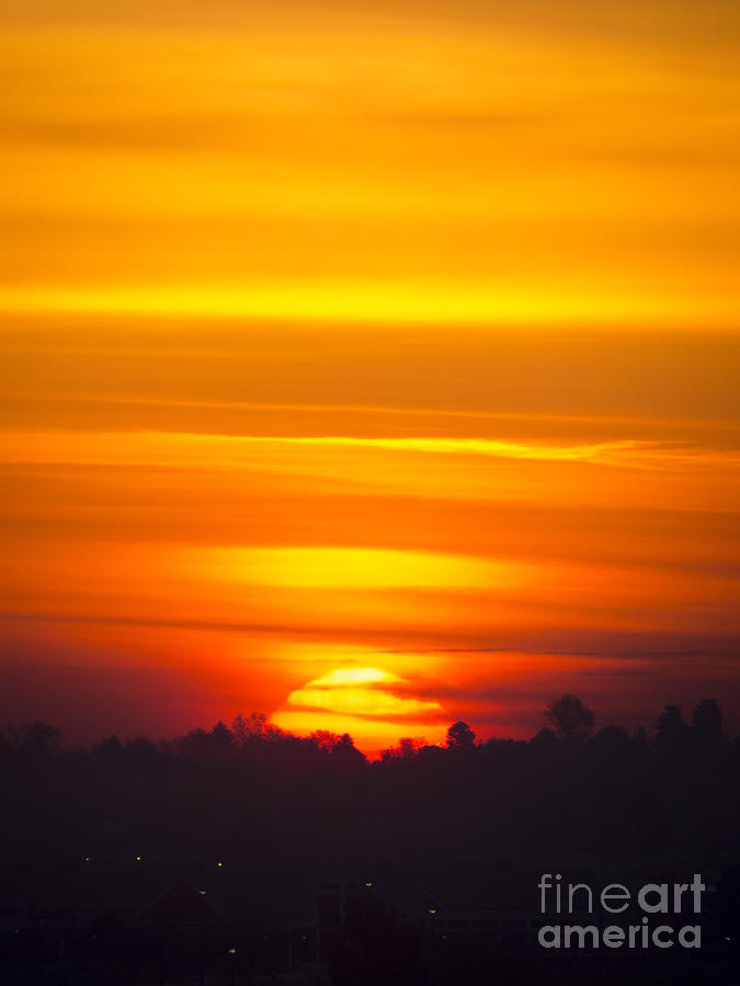 Denver Sunrise 3 Photograph by Jon Munson II