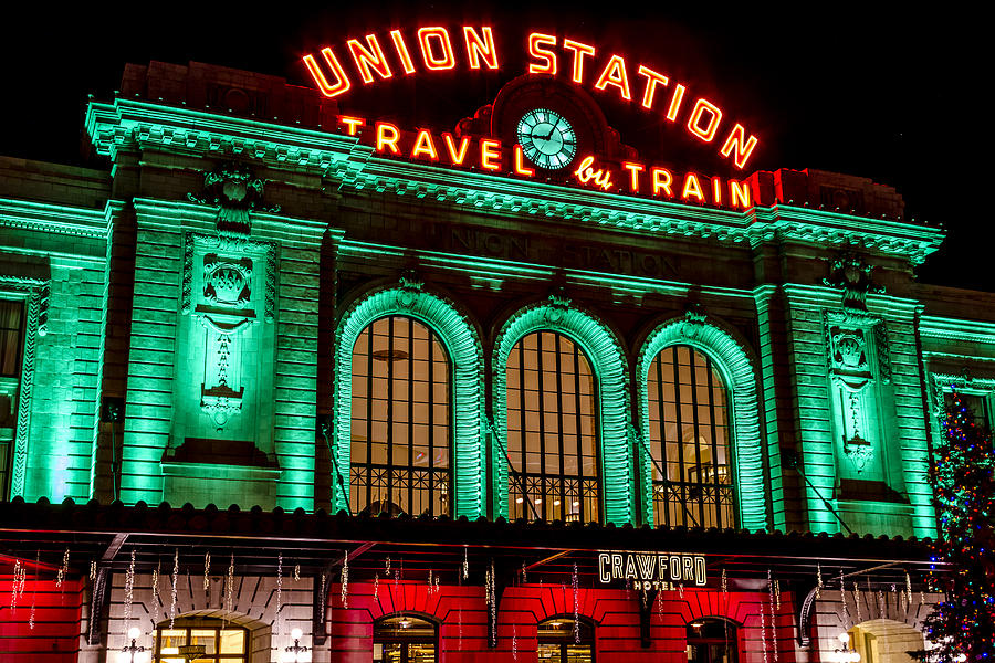 Denvers Union Station Photograph by Teri Virbickis