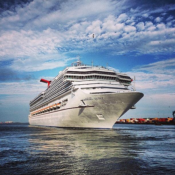 Departing Cruise Ship Photograph by Harsh Vahalia