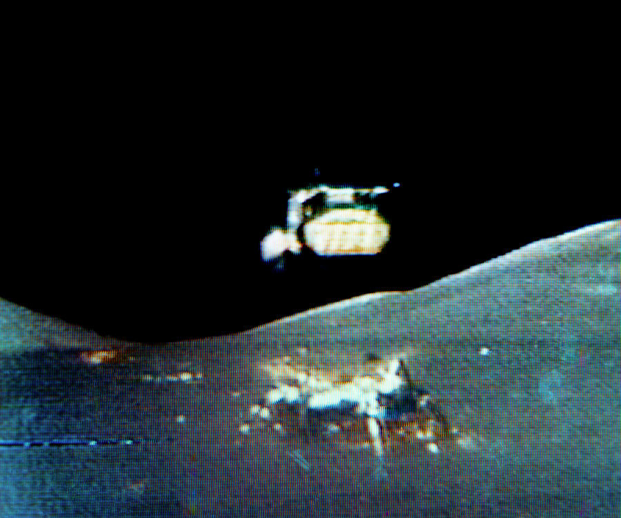Departure Of Apollo 17 From Moon Photograph by Nasa/science Photo Library