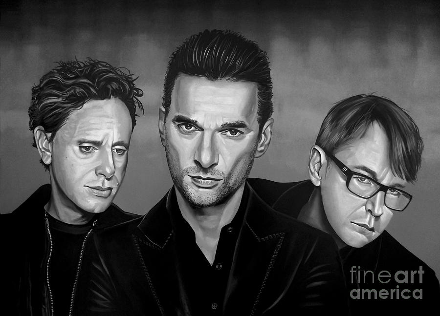 Depeche Mode Mixed Media - Depeche Mode by Meijering Manupix