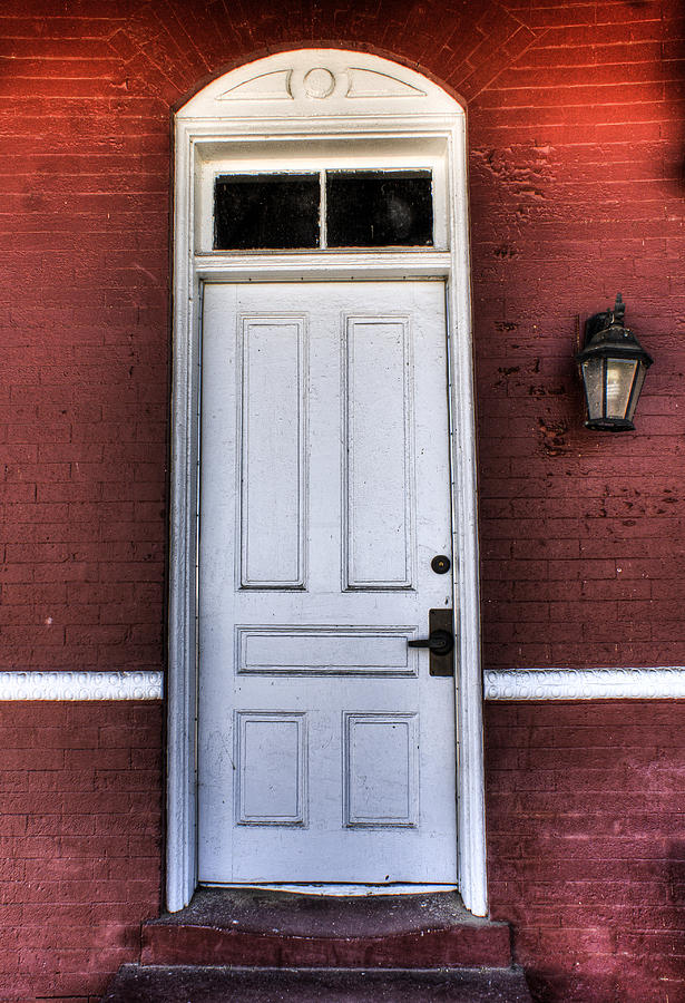 Depot Door Photograph by Rebecca Hiatt