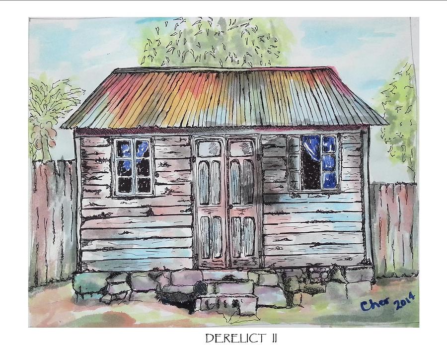 Derelict 2 Painting by Cher Corbin - Fine Art America