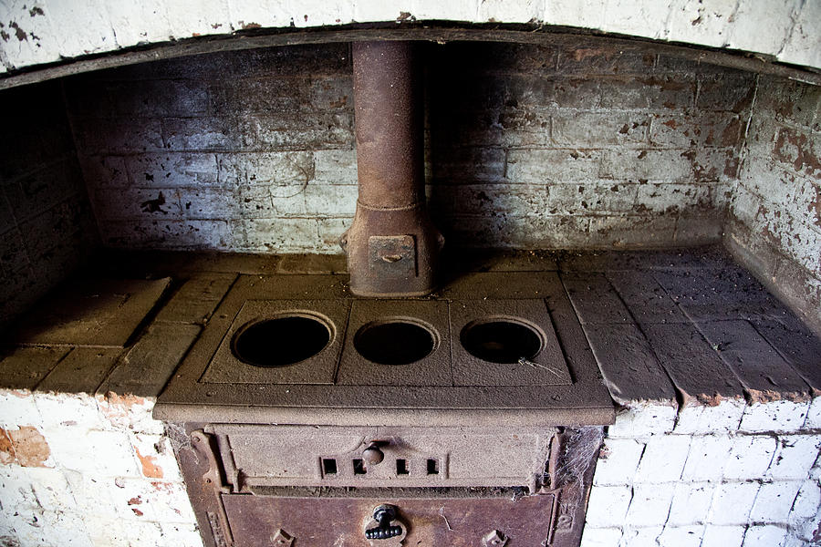Derelict Oven Photograph by Carole Hinding
