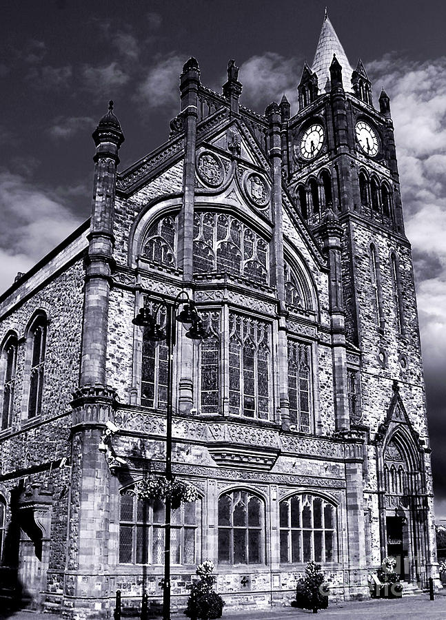 Derry guildhall Photograph by Nina Ficur Feenan