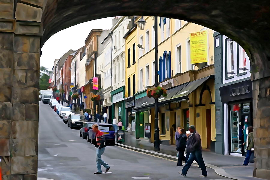 City Photograph - Derry Life - Irish Art by Charlie Brock by Norma Brock