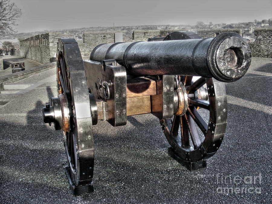 Derry Walls Cannon Photograph by Nina Ficur Feenan