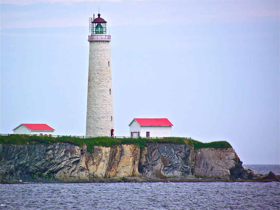 Des-Rosiers Lighthouse is Canadas Tallest in ForillonNational Park, Quebec, Canada Photograph by Ruth Hager