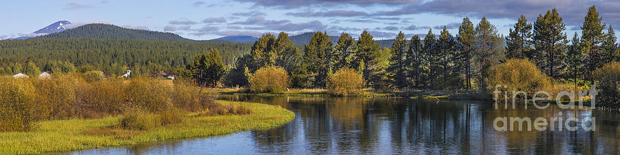 Deschutes Photograph - Deschutes River Panorama by Twenty Two North Photography Deschutes Photograph - Deschutes River Panorama by Twenty Two North Photography