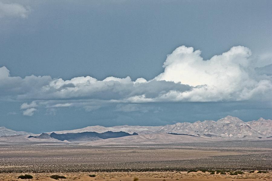 Desert Approaching Storm Photograph by Carolina Liechtenstein