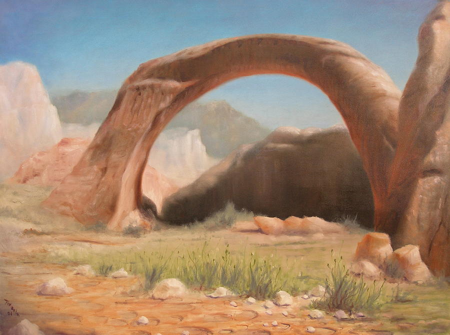 Desert Arch Painting by Donelli  DiMaria