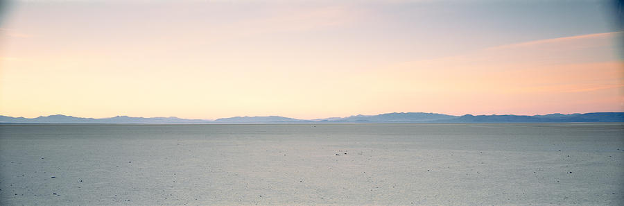 Desert At Sunrise, Black Rock Desert Photograph by Panoramic Images