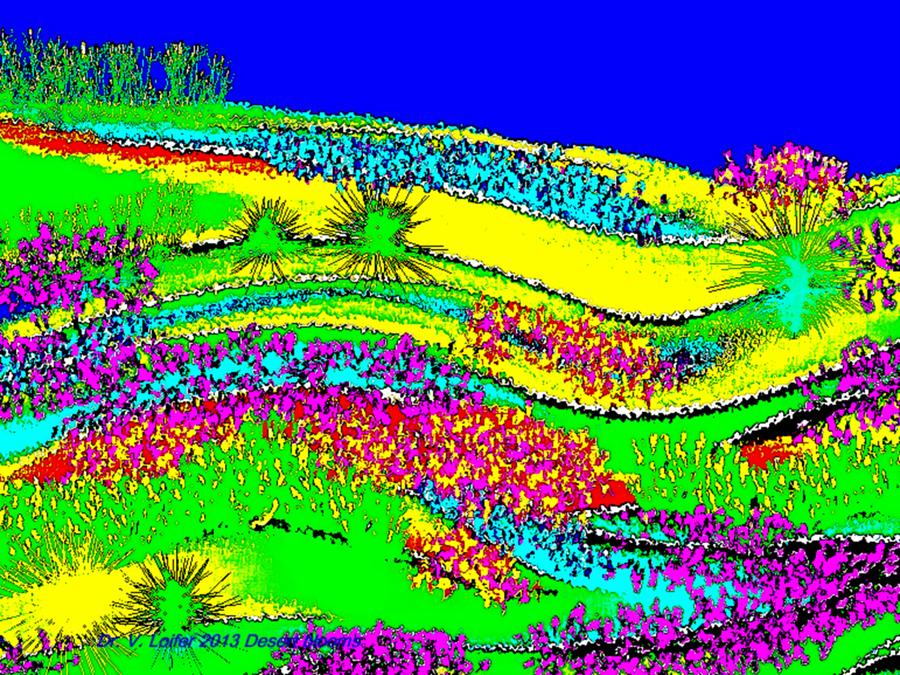 Desert blooms Digital Art by Dr Loifer Vladimir