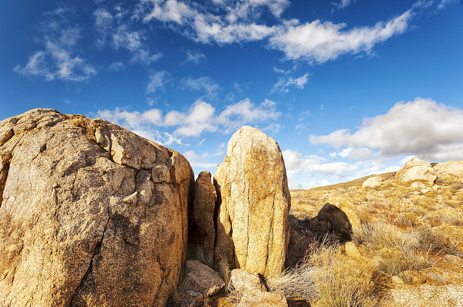 Desert Boulders Photograph by Anthony Citro