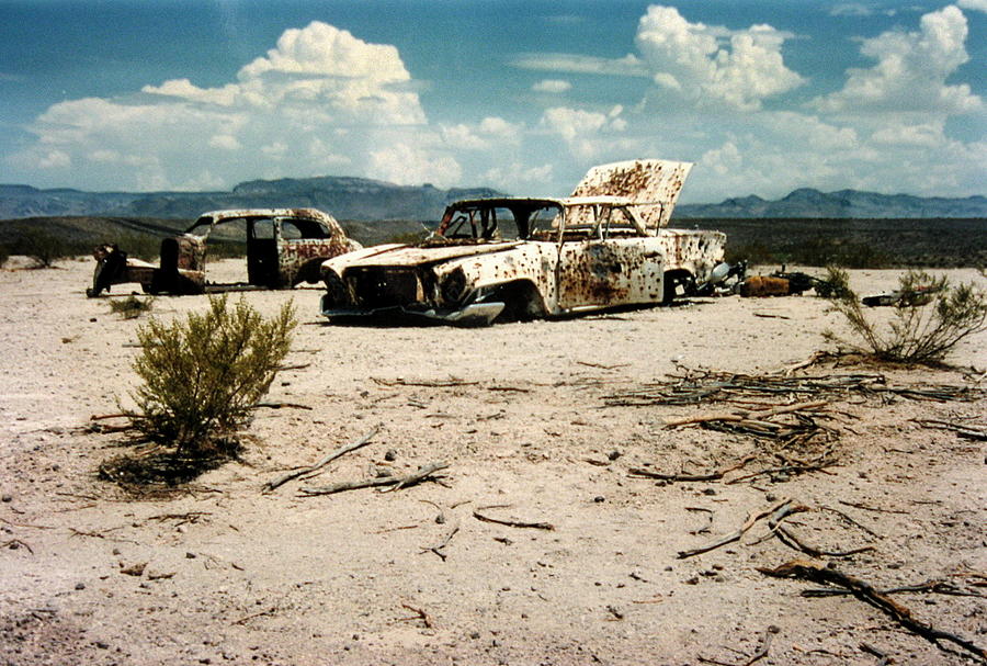 Desert Cars Photograph by Daniel Schubarth