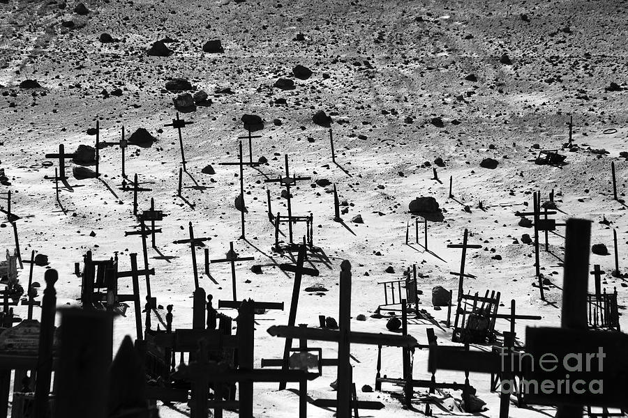 Desert Cemetery Photograph by James Brunker