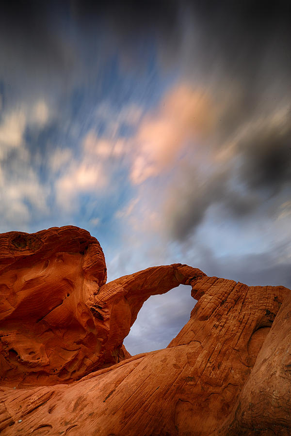 Sunset Photograph - Desert Clouds by Rick Berk