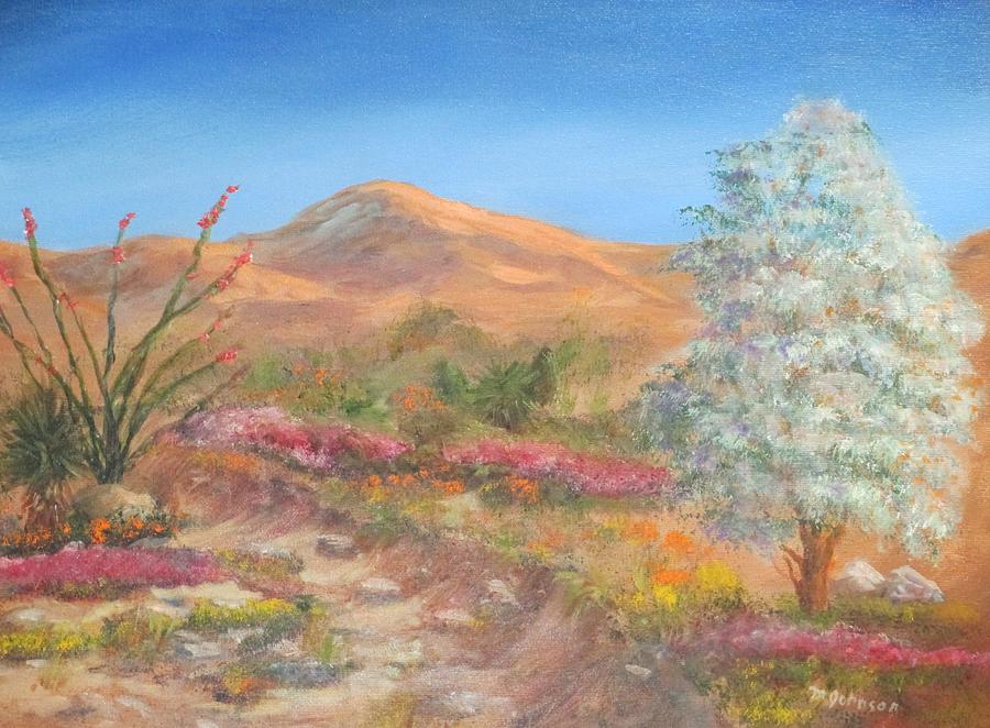 Desert Painting - Desert Color by Marlene Johnson