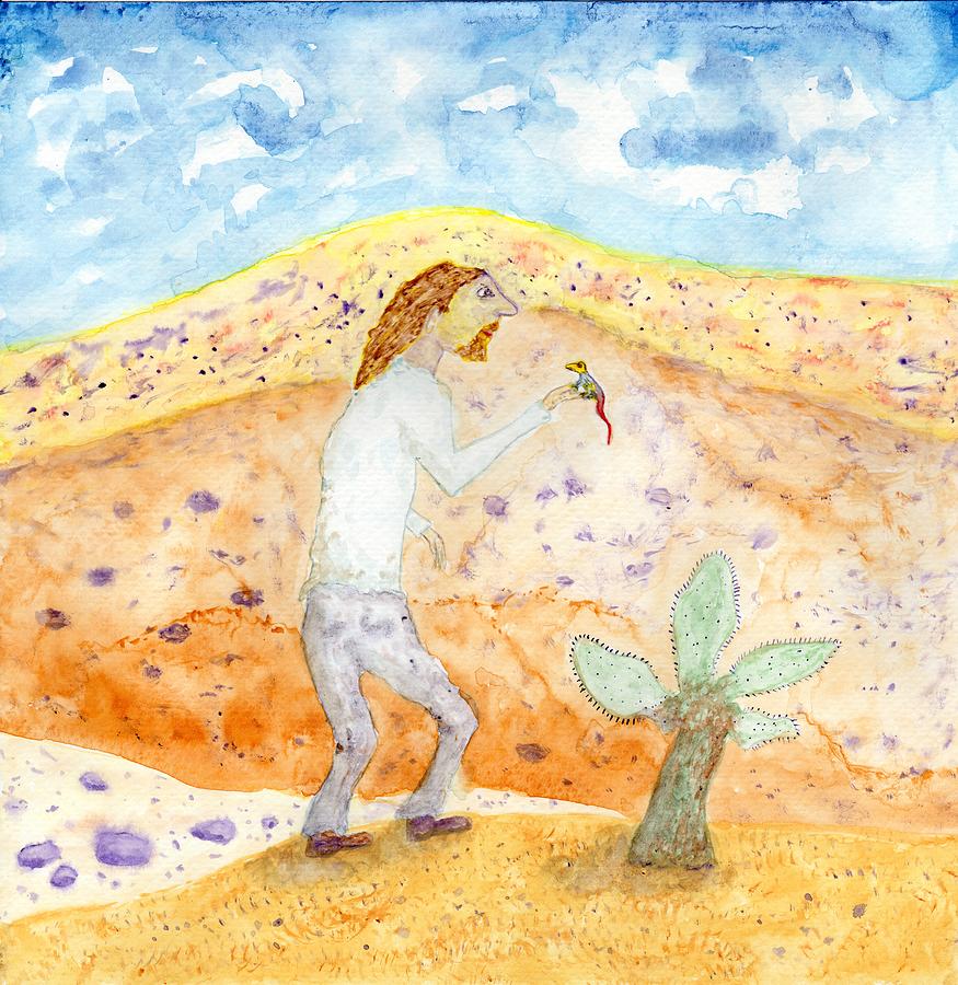 Desert Companion Painting by Jim Taylor