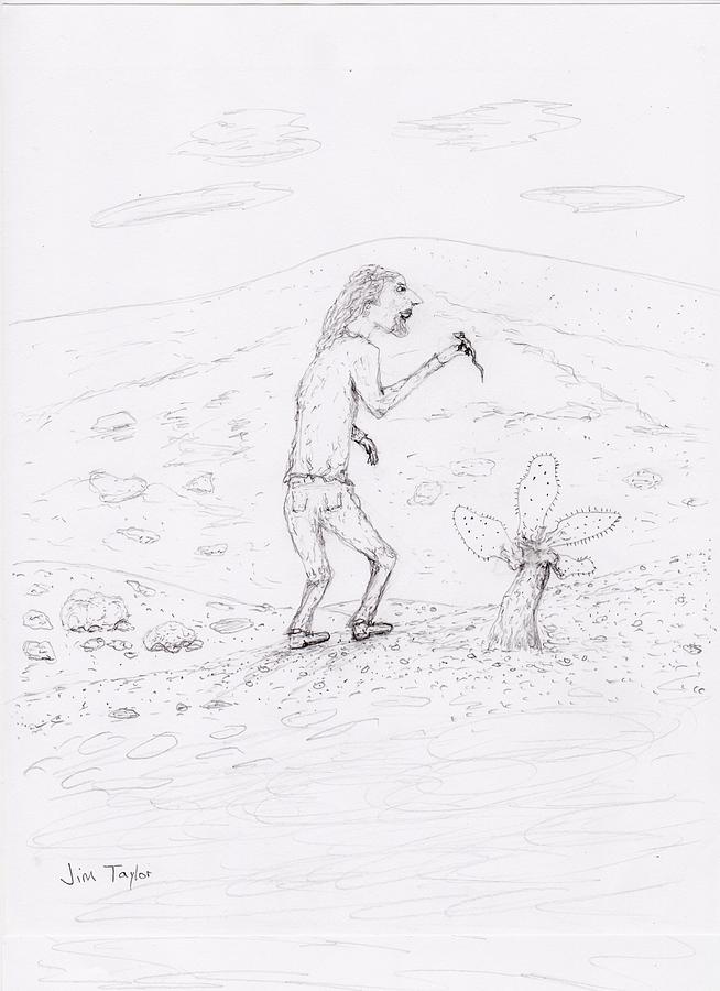 Desert Companions Drawing by Jim Taylor