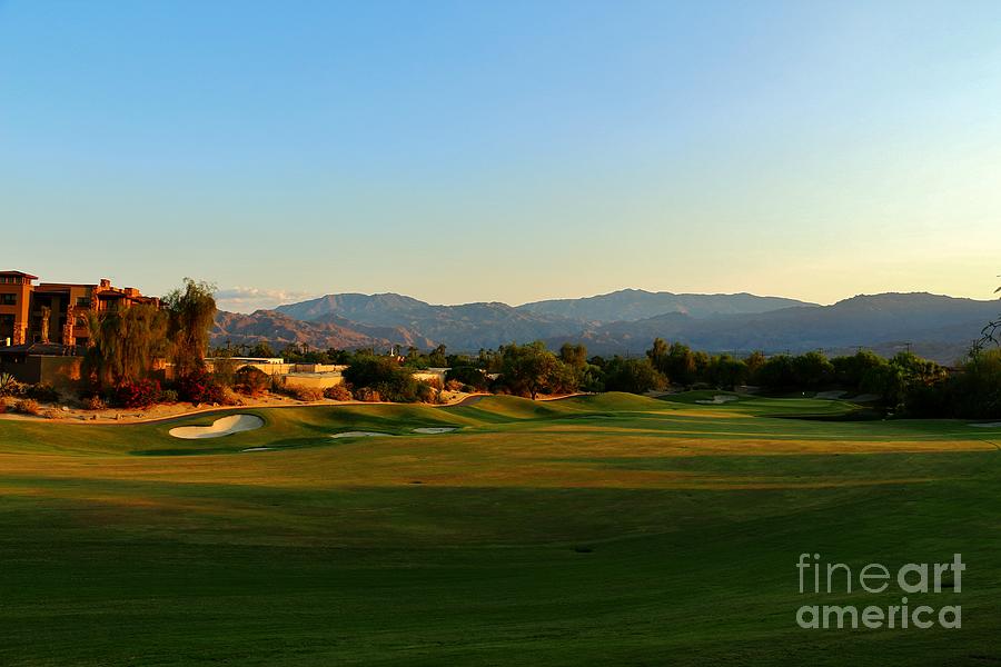 Golf Photograph - Desert Drive by Long Love Photography