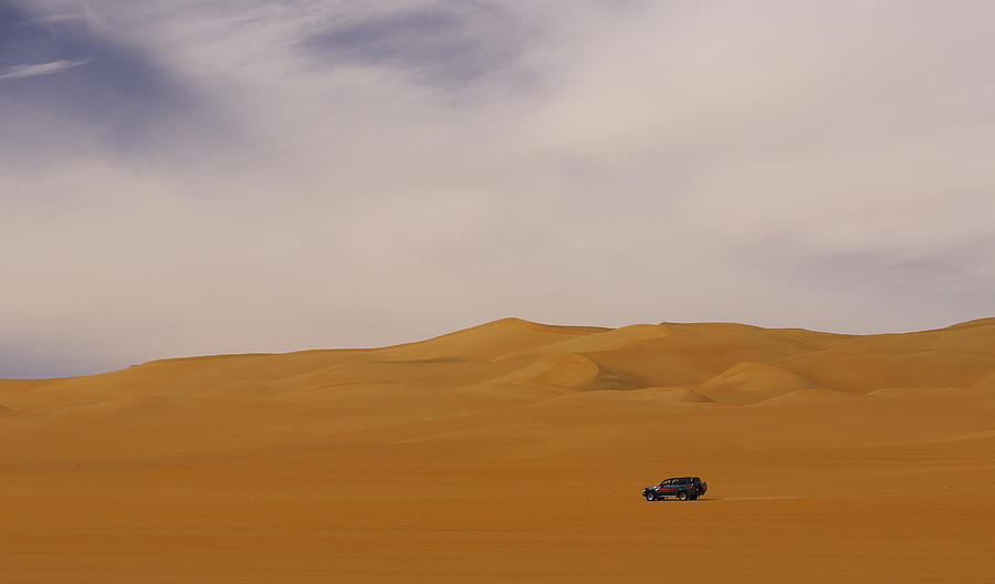 Desert driving Photograph by Ivan Slosar