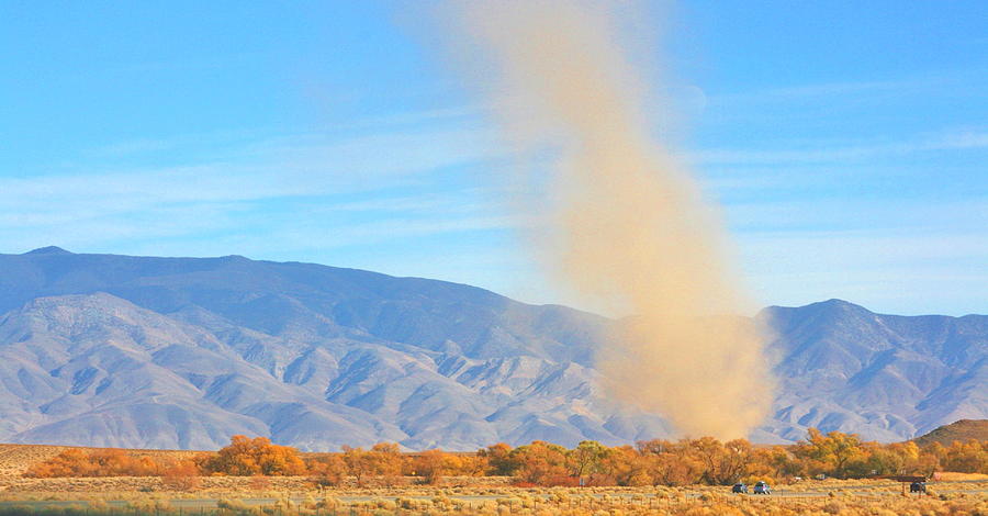Desert Dust Storm Photograph by Marilyn Diaz