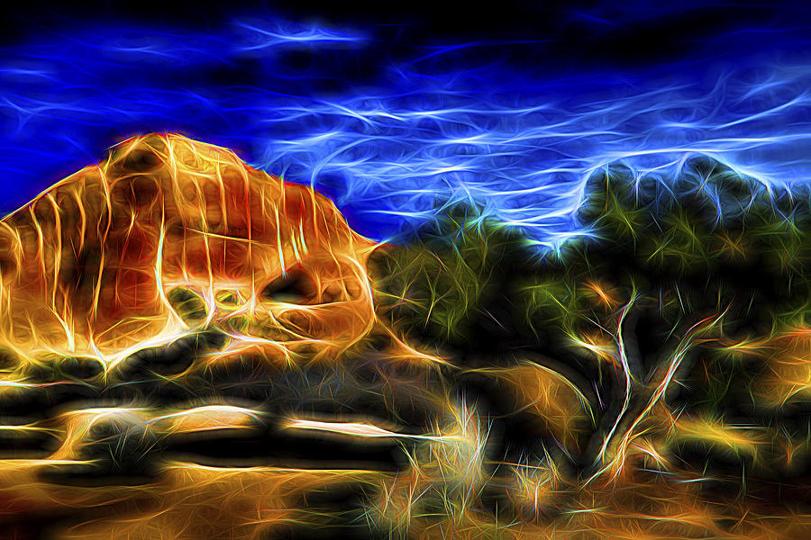 Desert Garden 3 Digital Art by William Horden