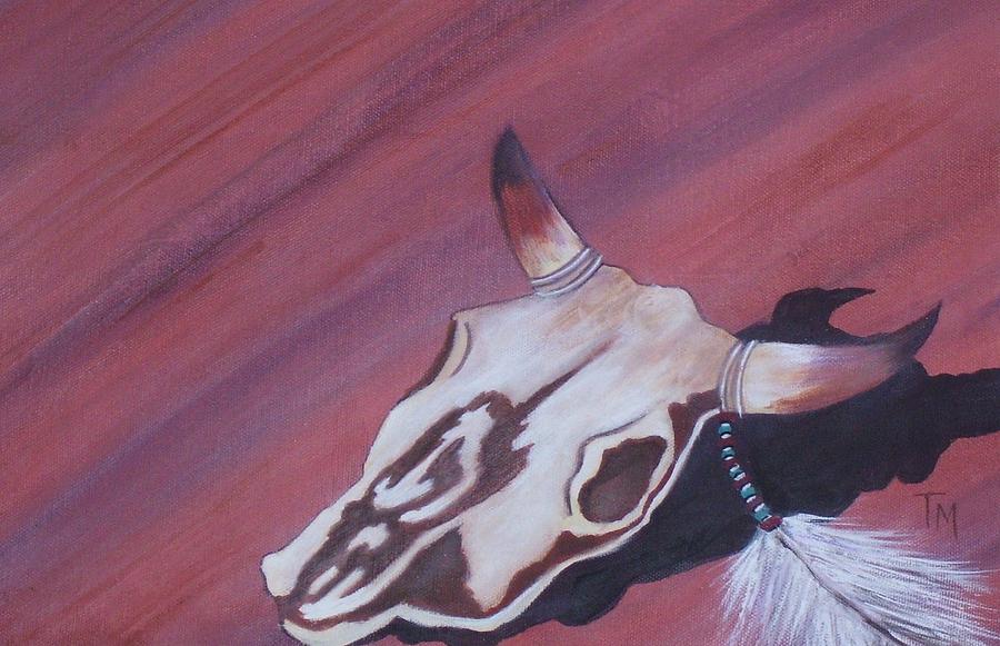 Desert Ghost Painting by Teri Merrill