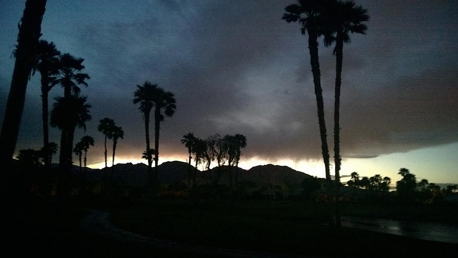 Desert Haboob in Southern California Photograph by Desiderata Gallery ...