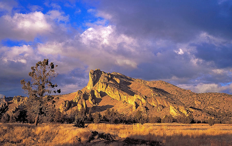 Mountain Photograph - Desert Hills by Buddy Mays