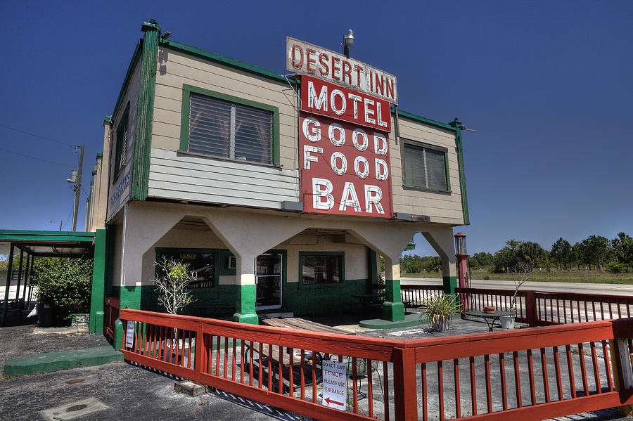 Desert Inn Motel Photograph by Steve Gravano