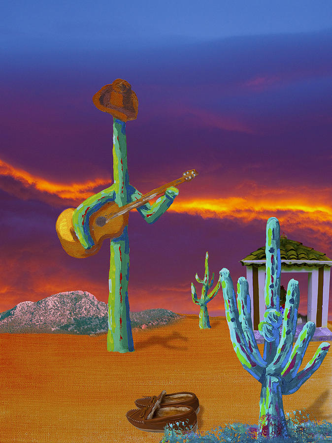 Desert Jam Painting by Greg Wells