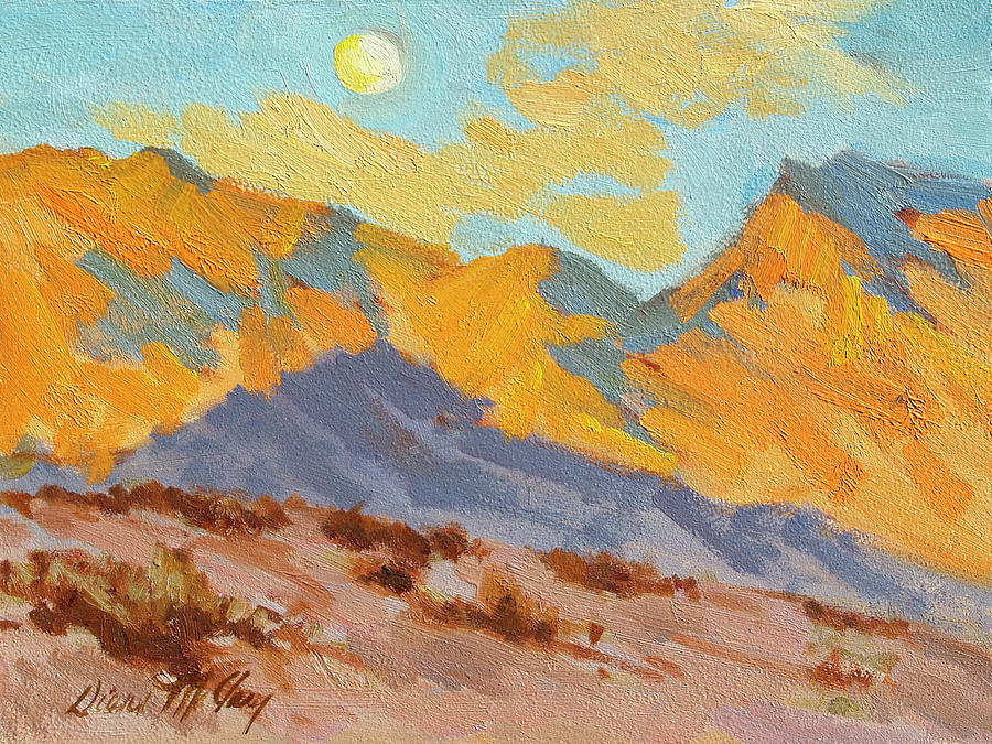 Mountain Painting - Desert Morning La Quinta Cove by Diane McClary