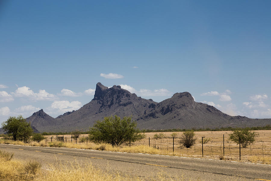 Mountain Photograph - Desert Mountains by Mez