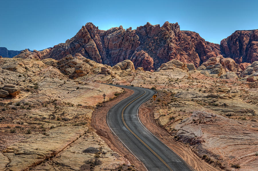 Desert Road Photograph by Darlene Bushue